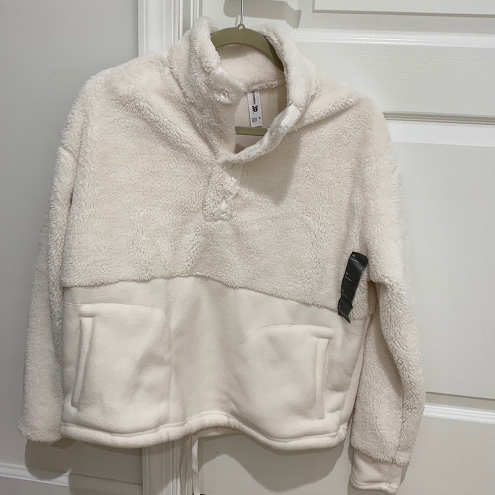 All in motion Sherpa pullover sweatshirt